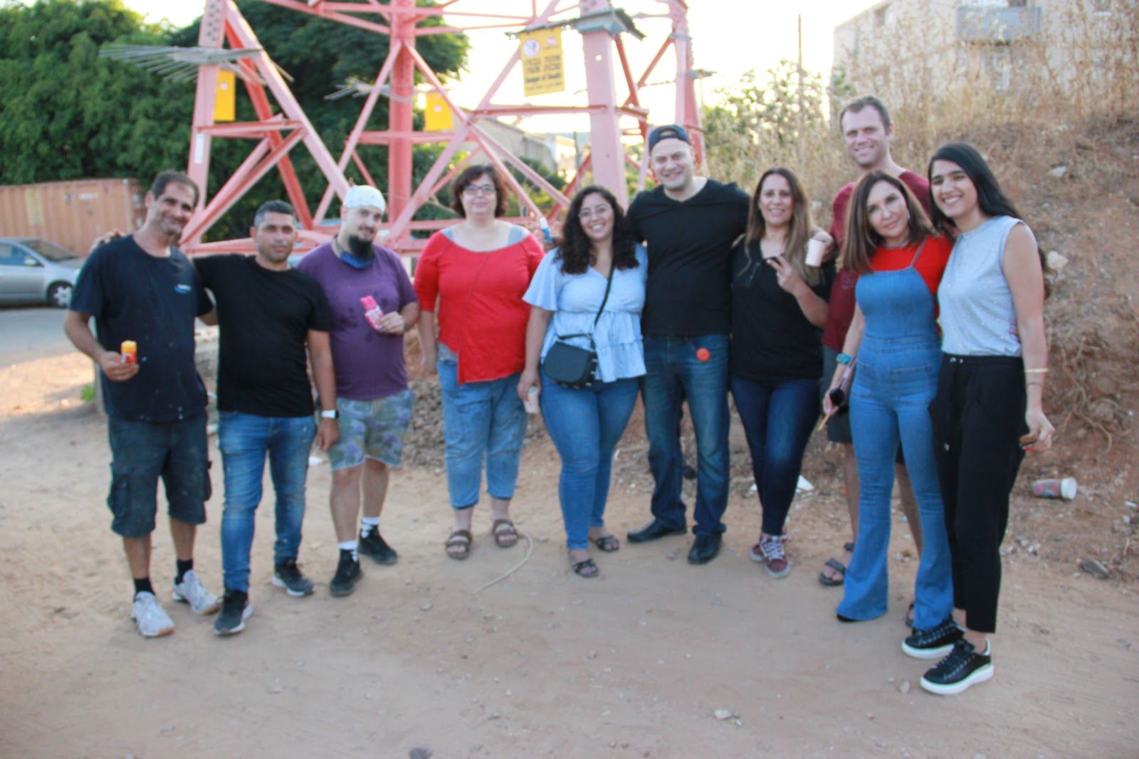 מאמני סטנדרט ב"יד התשעה", יום ההתנדבות הראשון, יוני 2021